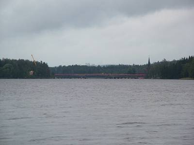 Mir ist die gro&szlig;e Br&uuml;cke bei Lungsund aufgefallen.