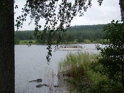 Dieses Boot kam heute fr&uuml;h aus dem Kanal in den Aspen gefahren, vielleicht ist es ein Liniendampfer?