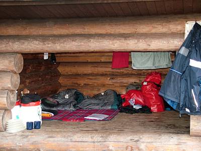 Auch in der H&uuml;tte herrscht Ordnung.