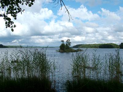 Noch erinnert nichts an gestern - das Wetter ist gut.