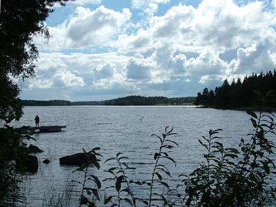 Es ist wieder trocken, aber die Wolken sind noch da.