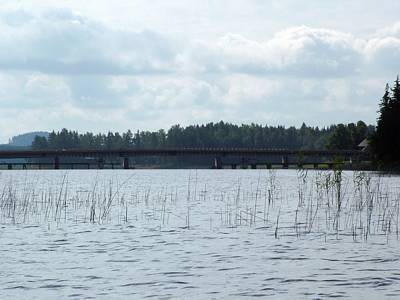 Nun n&auml;hern wir uns der Br&uuml;cke.